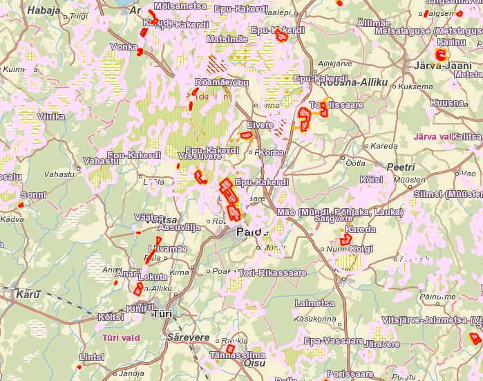 Eesti Geoloogiateenistuse kodulehel olev maardlate WFS teenuse otsetee https://teenus.maaamet.ee/ows/maardlad?service=WFS&version=1.1.0 ei uuene ja on seisuga 1